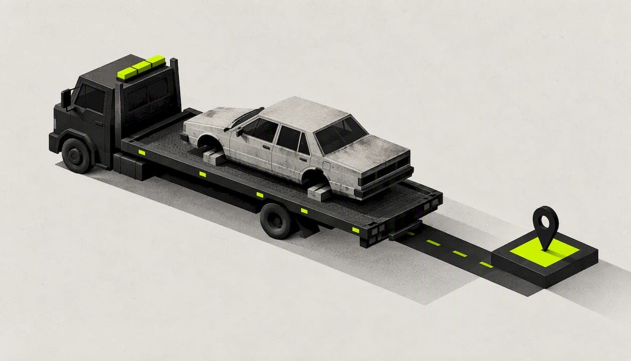 How to Tow a Car Without Wheels (and Get Paid for It)